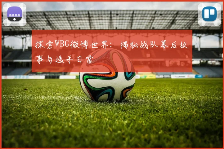 探索WBG微博世界：揭秘战队幕后故事与选手日常